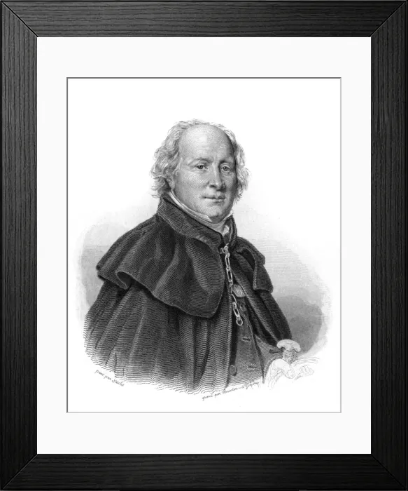 Framed Print : Edme Champion Framed Print : Edme Champion