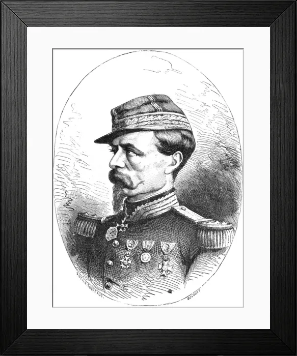 Framed Print : Antoine E a Chanzy Framed Print : Antoine E a Chanzy