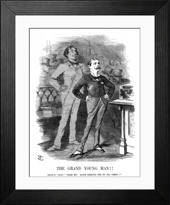 Framed Print : Randolph Churchill Ctn Framed Print : Randolph Churchill Ctn