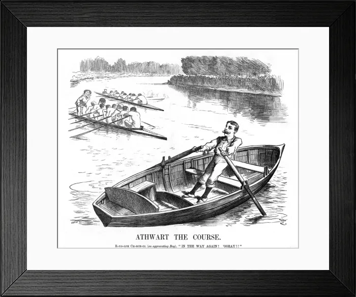 Framed Print : Randolph Churchill Ctn Framed Print : Randolph Churchill Ctn