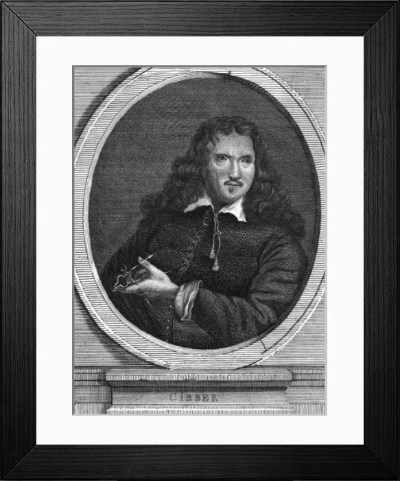Framed Print : Caius Gabriel Cibber Framed Print : Caius Gabriel Cibber