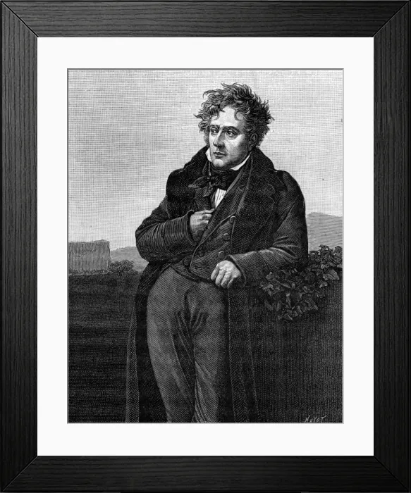 Framed Print : Chateaubriand (Girodet) Framed Print : Chateaubriand (Girodet)