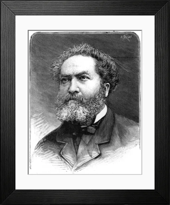 Framed Print : Alexandre Chatrian Framed Print : Alexandre Chatrian
