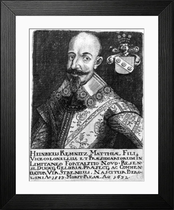 Framed Print : Heinrich Chemnitz Framed Print : Heinrich Chemnitz