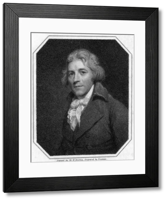Framed Print : Robert Clevely, Artist Framed Print : Robert Clevely, Artist