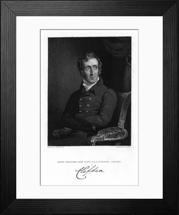 Framed Print : 2nd Viscount Clifden Framed Print : 2nd Viscount Clifden