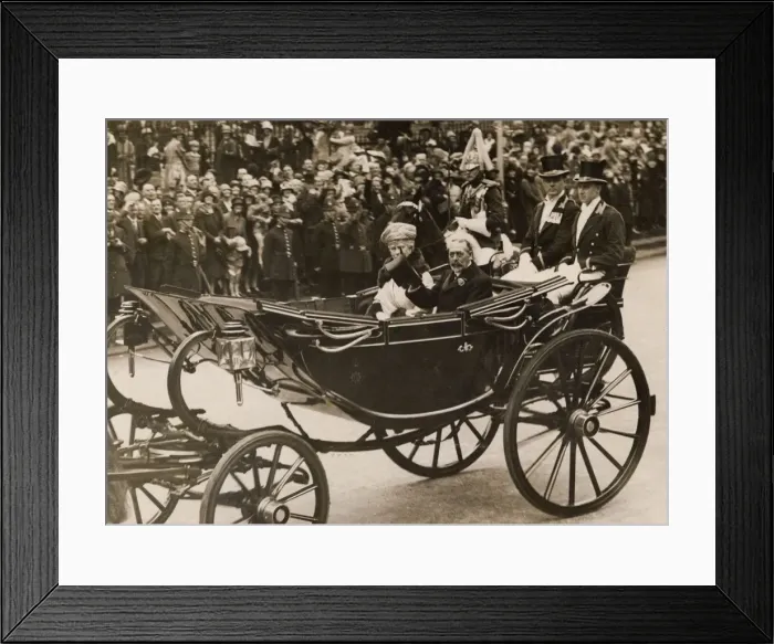 Framed Print : King George V and Queen Mary of Teck Framed Print : King George V and Queen Mary of Teck