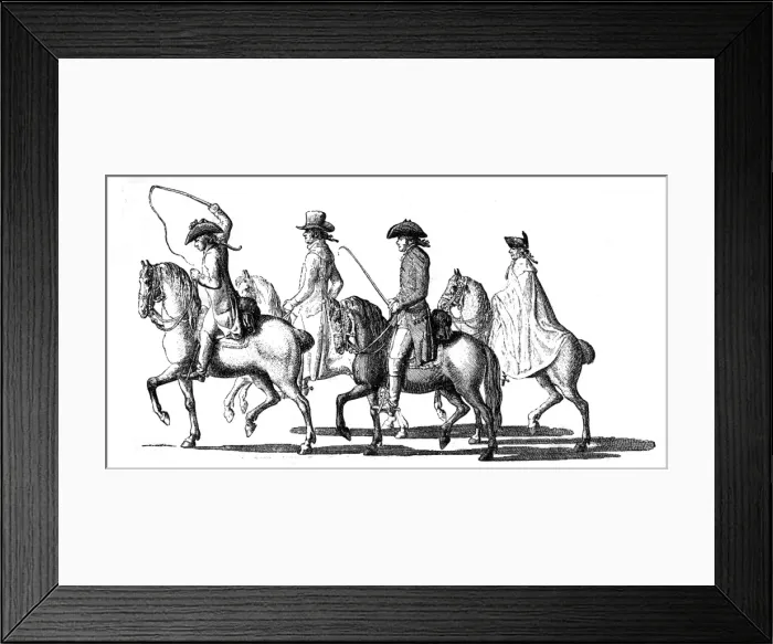Framed Print : Chodowiecki Travelling Framed Print : Chodowiecki Travelling