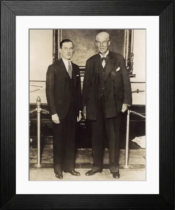 Framed Print : Lipton Meets Walker Framed Print : Lipton Meets Walker
