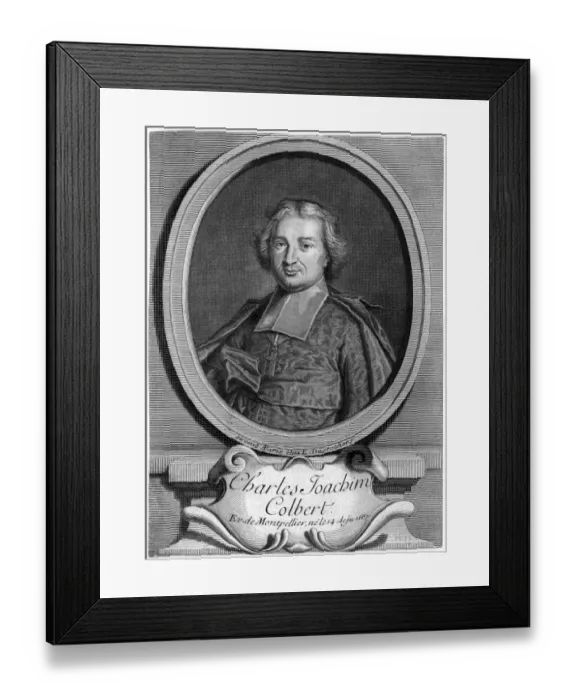 Framed Print : Chas. Joachim Colbert