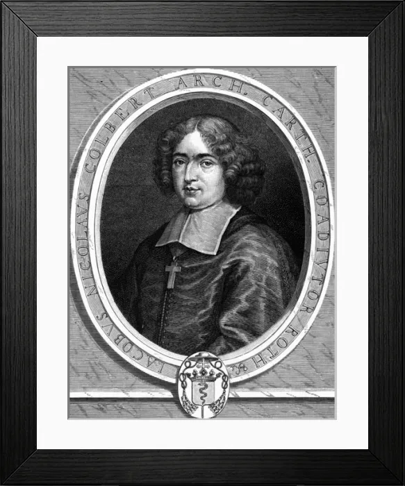 Framed Print : Jacques-Nicolas Colbert Framed Print : Jacques-Nicolas Colbert