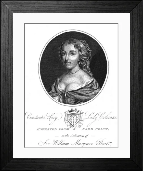 Framed Print : Constantia Ldy Coleraine Framed Print : Constantia Ldy Coleraine