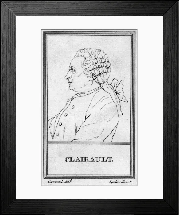 Framed Print : Alexis Claude Clairault Framed Print : Alexis Claude Clairault