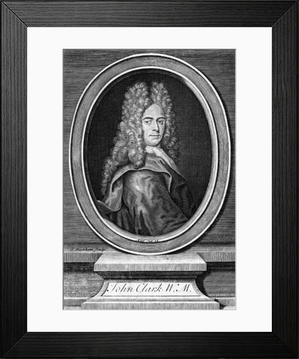 Framed Print : John Clark, Callig Framed Print : John Clark, Callig