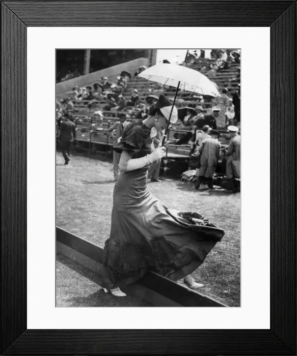 Framed Print : Polo Dress 1936 Framed Print : Polo Dress 1936