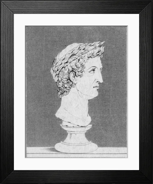 Framed Print : Claudian, Latin Poet Framed Print : Claudian, Latin Poet
