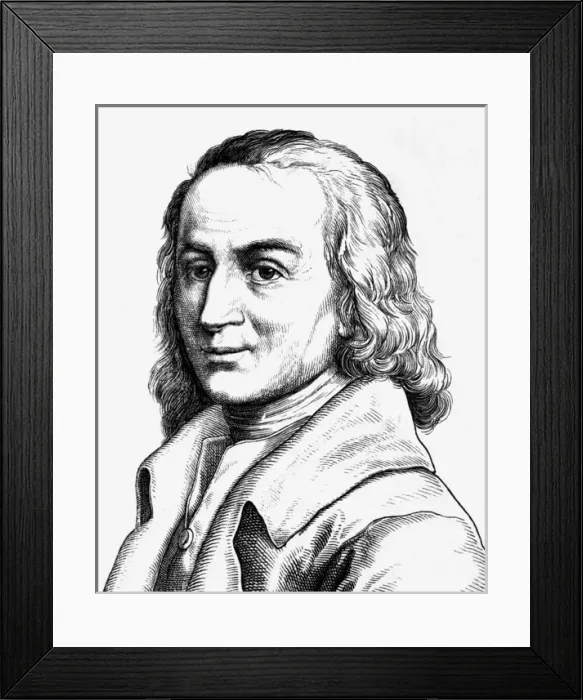 Framed Print : Matthias Claudius Framed Print : Matthias Claudius