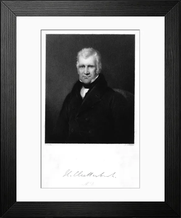 Framed Print : Henry Clutterbuck Framed Print : Henry Clutterbuck