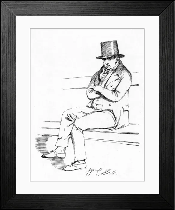 Framed Print : Cobbett (Maclise) Framed Print : Cobbett (Maclise)