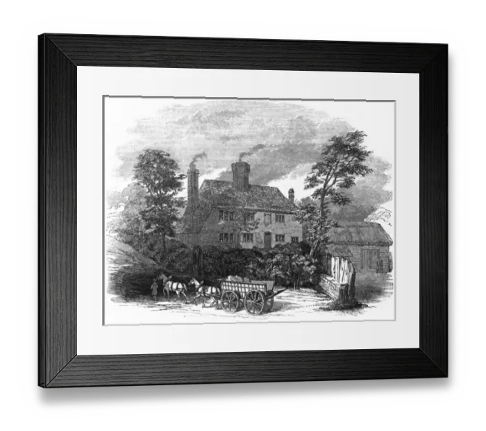 Framed Print : Cobden Birthplace - 2 Framed Print : Cobden Birthplace - 2