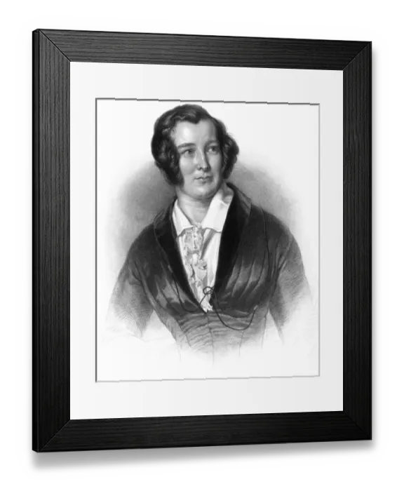 Framed Print : Eliza Cook, Writer Framed Print : Eliza Cook, Writer