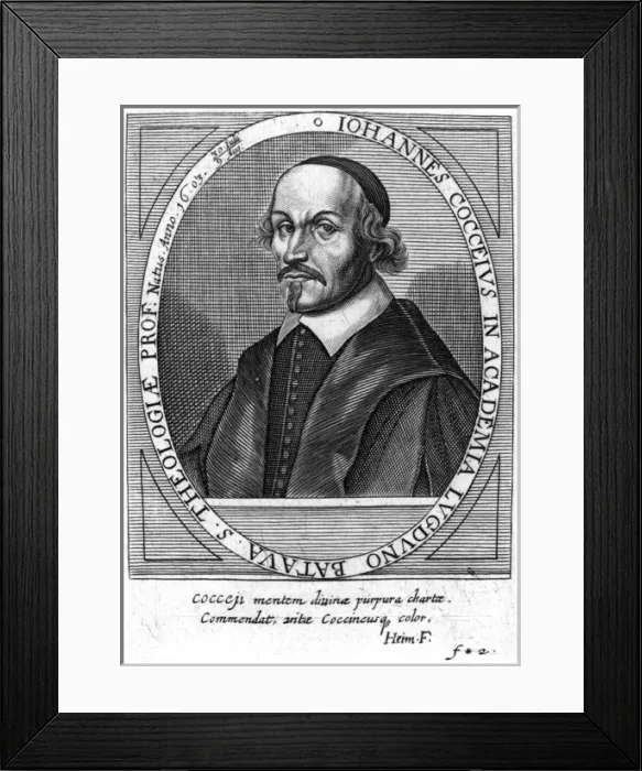 Framed Print : Johannes Cocceius - 2 Framed Print : Johannes Cocceius - 2