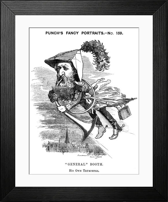 Framed Print : Booth Caricatured - 2 Framed Print : Booth Caricatured - 2