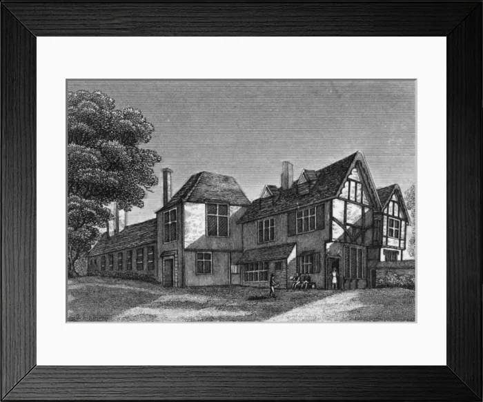Framed Print : John Colets Home Framed Print : John Colets Home