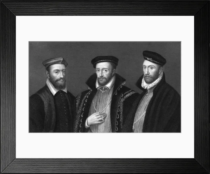 Framed Print : Gaspard Coligny - 7 Framed Print : Gaspard Coligny - 7