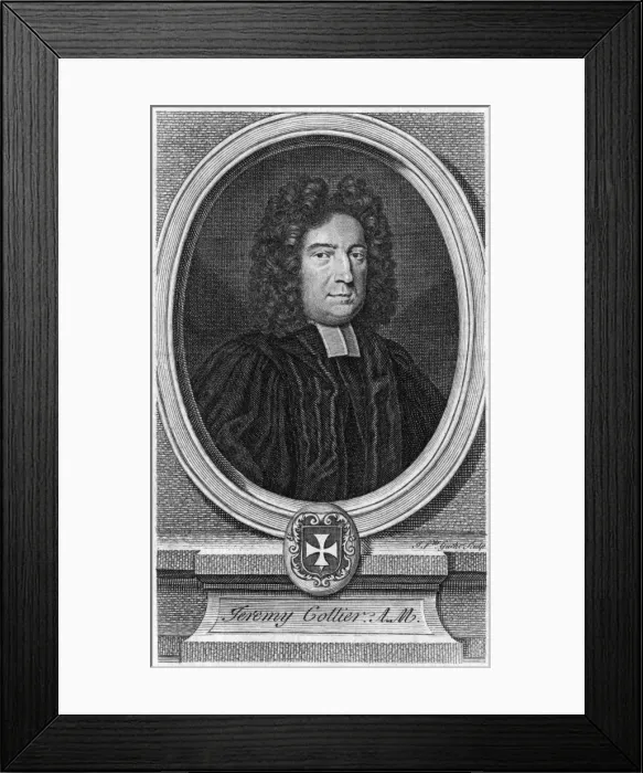 Framed Print : Jeremy Collier, Churchman Framed Print : Jeremy Collier, Churchman