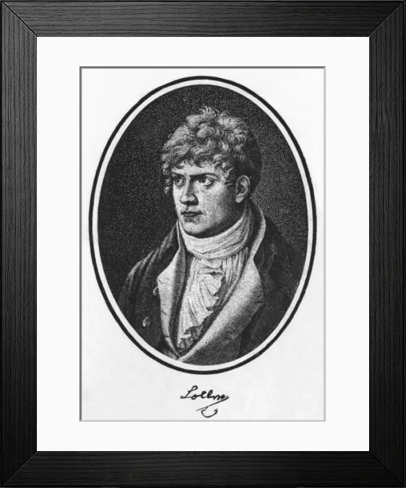 Framed Print : Heinrich Von Collin Framed Print : Heinrich Von Collin