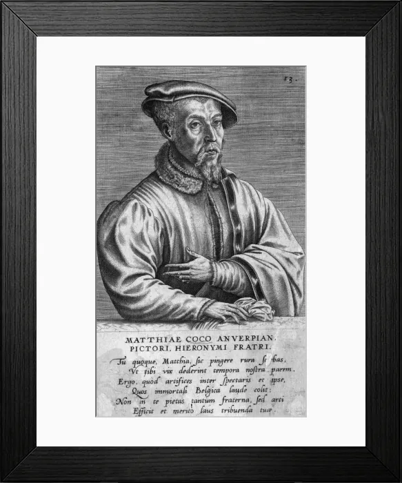 Framed Print : Matthias Cock Framed Print : Matthias Cock