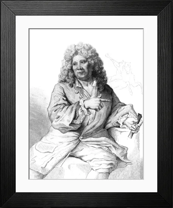 Framed Print : Antoine Coysevox Framed Print : Antoine Coysevox