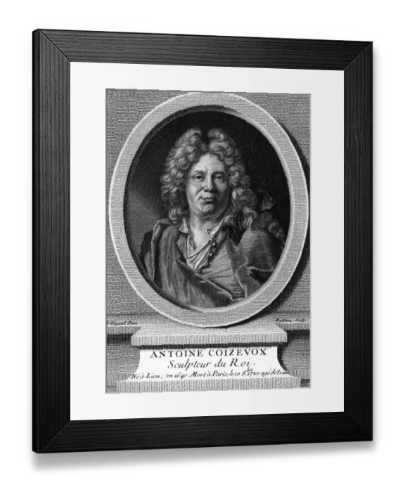 Framed Print : Antoine Coysevox - 2 Framed Print : Antoine Coysevox - 2