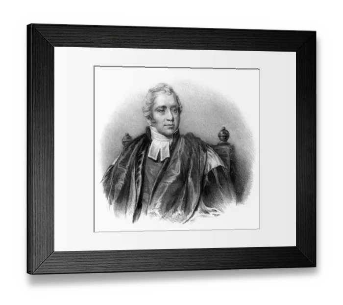Framed Print : Edward Copleston Framed Print : Edward Copleston