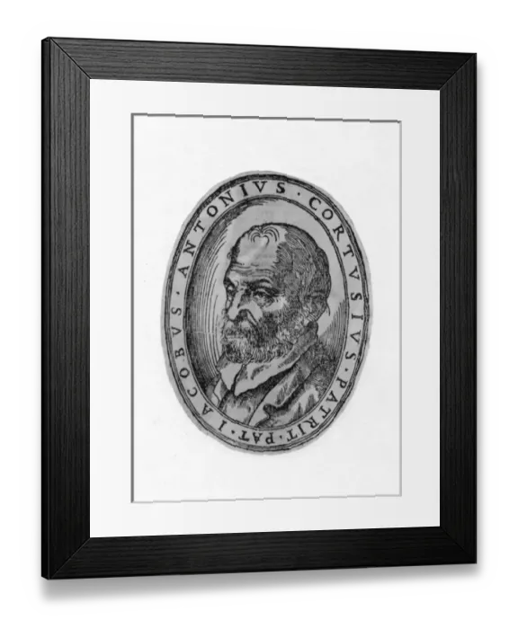 Framed Print : Jacobus Cortusius Framed Print : Jacobus Cortusius