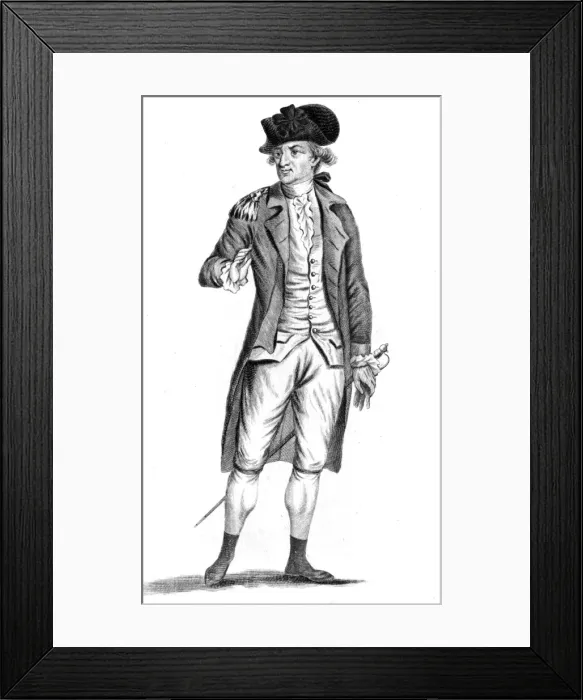 Framed Print : Louis Duc De Crillon Framed Print : Louis Duc De Crillon