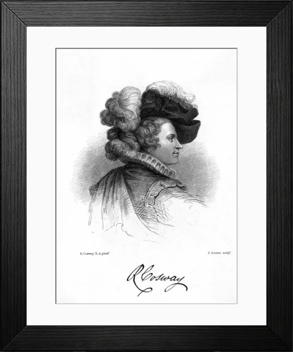 Framed Print : Richard Cosway - 2 Framed Print : Richard Cosway - 2