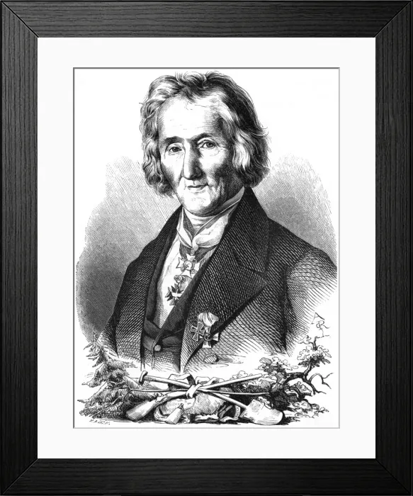 Framed Print : Heinrich Von Cotta Framed Print : Heinrich Von Cotta