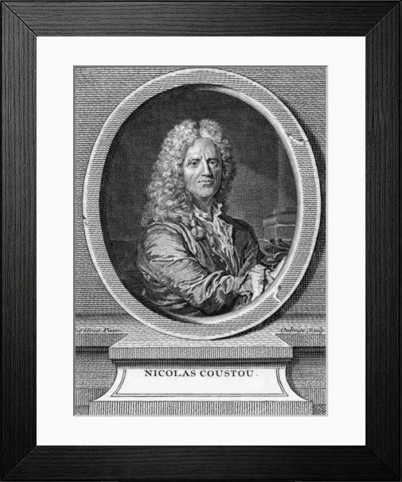 Framed Print : Nicolas Coustou Framed Print : Nicolas Coustou