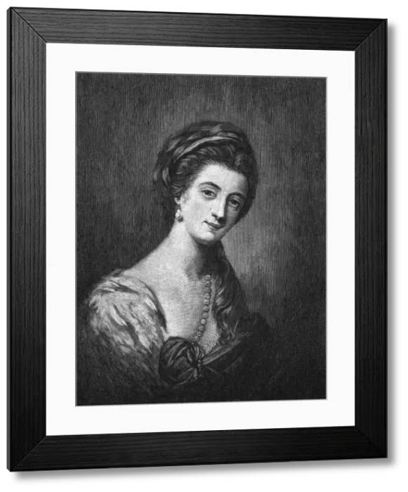 Framed Print : Maria Countess Coventry Framed Print : Maria Countess Coventry