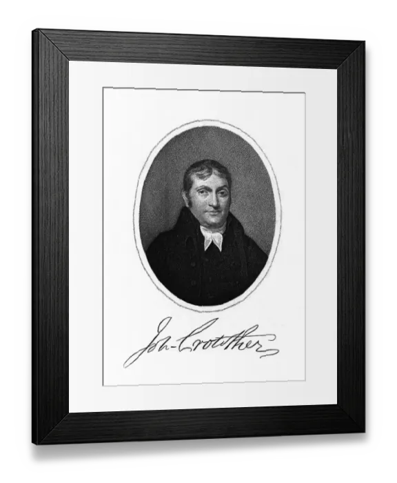 Framed Print : John Crowther, Churchman Framed Print : John Crowther, Churchman
