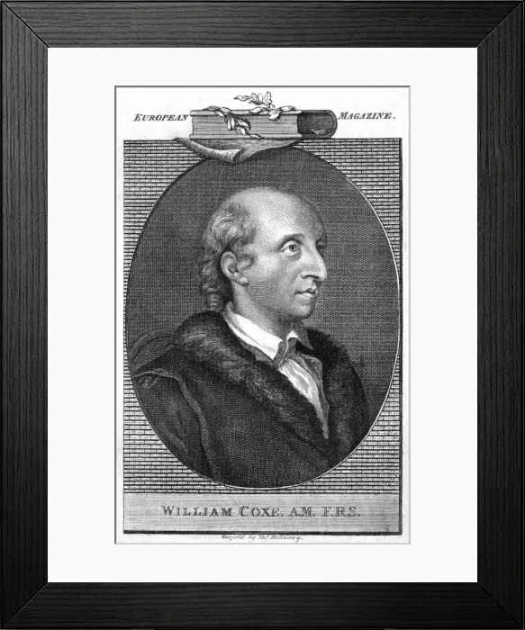 Framed Print : William Coxe - 2 Framed Print : William Coxe - 2