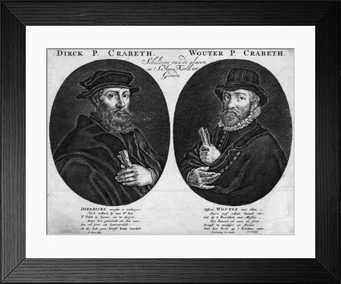 Framed Print : Dirck & Wouter Crabeth Framed Print : Dirck & Wouter Crabeth