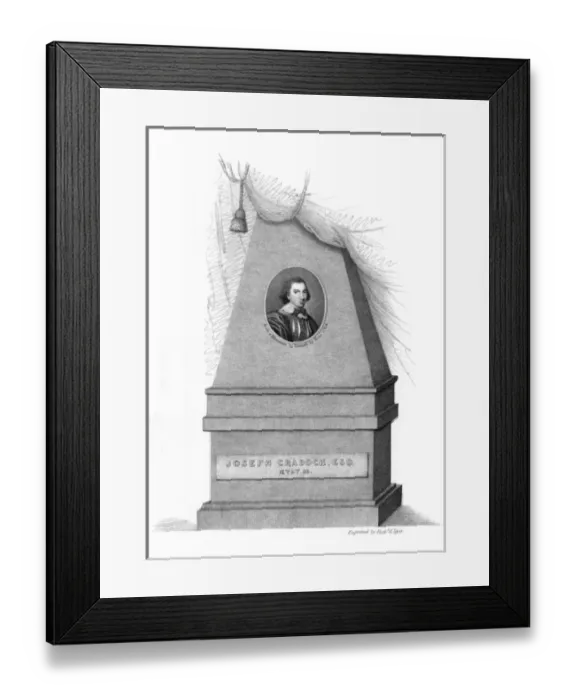 Framed Print : Joseph Cradock - 2 Framed Print : Joseph Cradock - 2