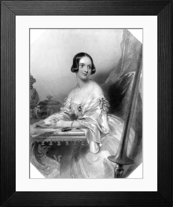 Framed Print : Emily Countess Craven Framed Print : Emily Countess Craven