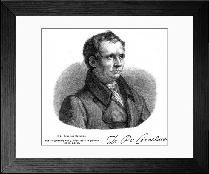 Framed Print : Peter Von Cornelius -2 Framed Print : Peter Von Cornelius -2