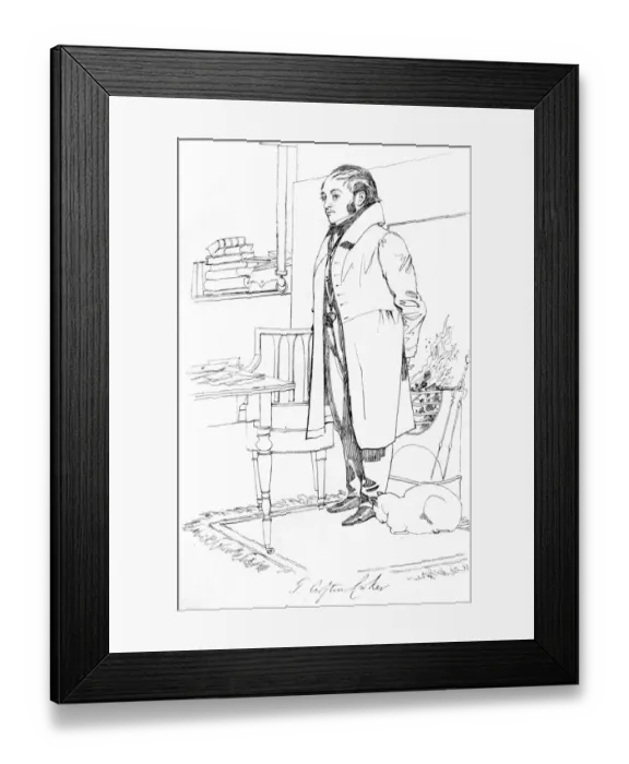 Framed Print : Thomas Crofton Croker Framed Print : Thomas Crofton Croker
