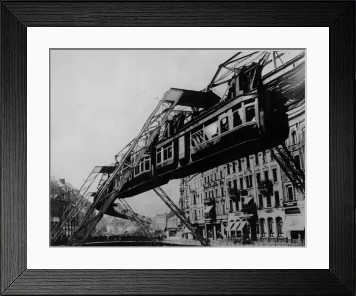 Framed Print : Elberfeld Monorail Framed Print : Elberfeld Monorail