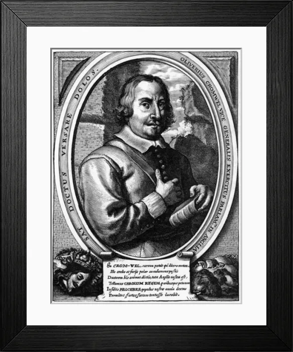 Framed Print : Oliver Cromwell (Dutch) Framed Print : Oliver Cromwell (Dutch)